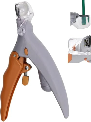 Beleuchteter Haustier-Nagelknipser von Preciseclip mit Lupe und integrierter Lichtquelle Integrierte leichte Klinge, ergonomischer, rutschfester Griff Ideal für Haustiere,1Pcs