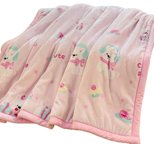DSFHVBDD Coperta Morbida, Coperta Calda, Coperta Accogliente, Coperta Grande E Leggera, Coperta in Pile, Coperta per Letto O Divano, Coperta Invernale E Multifunzionale per Comfort E Relax