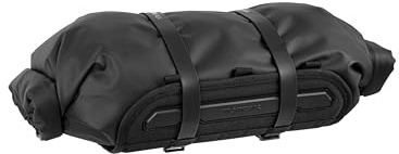 Topeak RackLoader DryBag Gepäckträgertasche Schwarz 12 L, wasserdichte Fahrradtasche aus TPU und Nylon für Gepäckträger Bikepacking Touring und Alltag