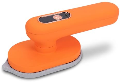 Dpofirs Plancha Inalámbrica Portátil, Máquina De Planchar De Mano Recargable Para Dormitorios Y Viajes, Calentamiento Rápido, Diseño Ligero Y Compacto Con Carga USB