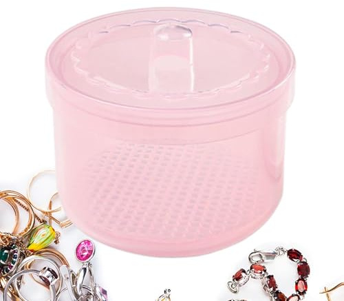 Nagelverktyg rengörare låda | bärbart dubbelfilter djuprengöring – nagelbandsklippare rengörare låda – för pincett nagelbandsklippare borste skönhetstillbehör hemsalong, Rosa, Refer to description