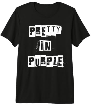 Pretty in Purple Camiseta Premium