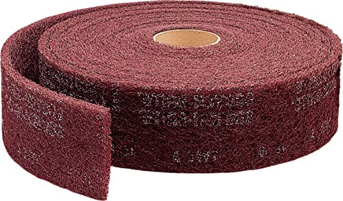 Scotch-Brite(TM) Clean and Finish Roll, Aluminum Oxide, 12 Width x 30' Length, Very Fine Grit (Pack of 1)