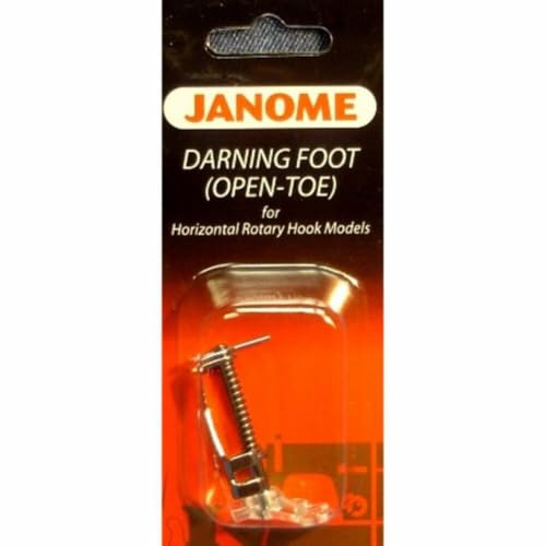 Janome Darning Foot (Open-Toe) for Horizontal Rotary Hook Models