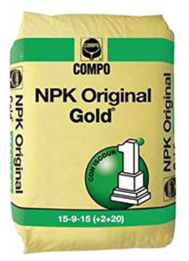 COMPO EXPERT Fertilizzante azotato a lento rilascio Original Gold NPK 15915 25