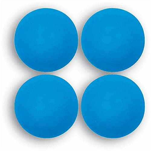 MAUL Magnetkugeln blau Neodym 4er Set Ø 1.2 cm | grifffreundliche runde Form, weiche Ummantelung, zuverlässiger Halt bis 0,6 kg, vielseitig für Notizen Fotos Pläne