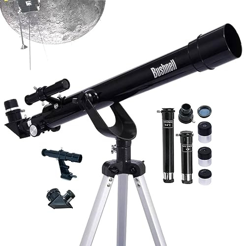 Bushnell – Refraktor 600x50 mm teleskop – djupt utrymme visningsteleskop – för vuxna och nybörjare – 181561
