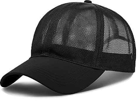 YAMEE Baseball Cap Herren Sommer Sports Mesh,Basecap Damen Baseballmütze Sommer Sonnenhut Sommermütze Sommercap Einstellbare Atmungsaktives Schnell Trocknende