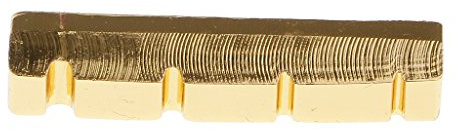 Elektro-Bass, Messing-Schlitzmutter, geschnitzt, für 4-saitige Bass-Ersatz, 42 mm