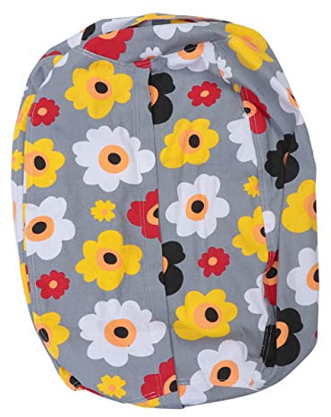 Homoyoyo Sitzsackbezug Aus Canvas Mit Sonnenblumenmuster Aufbewahrungstasche Für Plüschtiere Und Spielzeug Reißverschluss-sitzsack Für Decken Kissen Und Kinderzimmer