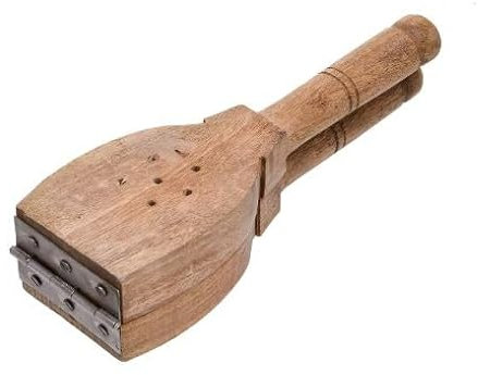 KAM HOME Presse-citron en bois, presse-agrumes manuel pour limonade et lave-vaisselle | Nimbu Squeezer