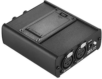 Morain Amplificateur Intra-auriculaire Professionnel avec Sortie Haute Puissance Et Doubles Entrées pour Effets en Studio Et en Direct Amplificateur Casque Portable