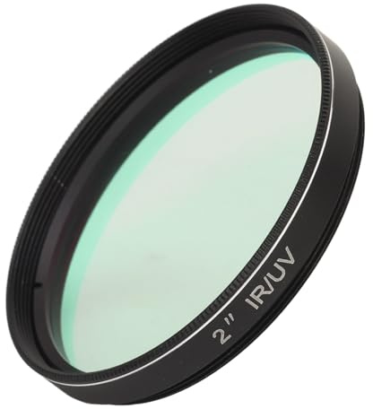 Filtro Infrarrojo, Filtro de Corte UV IR Aleación de Aluminio de 2 Pulgadas para Astronomía