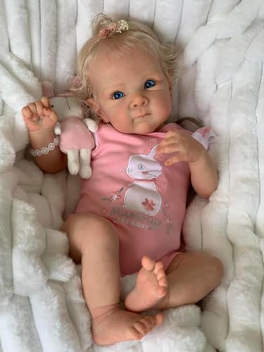 iCradle Reborn Dolls 18 Inch Life Age 3+ Like Newborn Baby Doll - 48cm Realistic Doll for +
