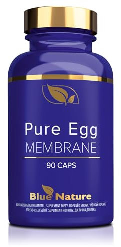 Blue Nature, Eggshell Membrane Collagen 738 mg, 90 Vegetarian Capsules, Joint Supplement, Healthy Skin, Without fillers or preservatives
