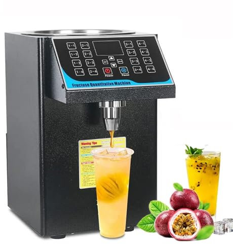 Automatic Fructose Dispenser, Fructose dosing Machine, 7.5L Bubble Tea Equipment Syrup Dispenser for Restaurant Snack bar