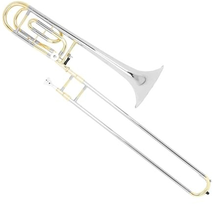Posaune Musikinstrumente Anfänger Tenorposaune Bb Messing Lackiert Vergoldet Musikinstrument