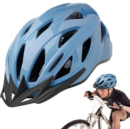 jamgeery Helm für Fahrrad, Sporthelme, Belüftung, Sicherheitskopfschutz mit Kinnriemen, verstellbares Reitzubehör für Herren, Outdoor, Bergabenteuer, Pendeln