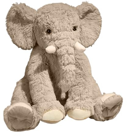 Shitafe Plüsch Elefant, 45cm Elefant Kuscheltier, Weiche und Kuschelige Stofftiere, Elefants Spielzeug & Plüschtier für Kinderzimmer Deko, Perfekte Begleiter für Kinder und Erwachsene