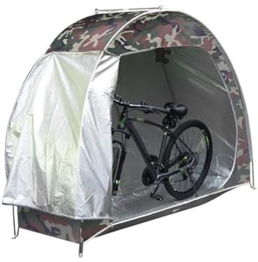 FACAIIO for Bike Storage Tent, Waterproof 210D Oxford Fabric for Bicycle Shed with Ventilation, Setup Outdoor for Bike for Protection
