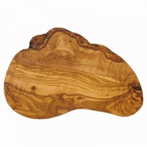 Grande tagliere in legno d'ulivo.