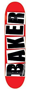 Baker Tablett Brand Logo schwarz 8.3875