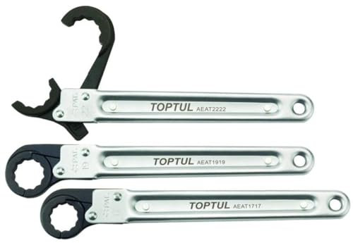 TOPTUL Chiave a cricco ad anello fissa AEAT1010 156mm