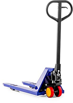 Pallit Hubwagen MINI | 500 kg | 800 mm Gabellänge | PU Rollen | Gabelhubwagen Palettenwagen