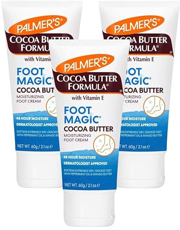 Palmer's Cocoa Butter Foot Magic Cream Tube 60g (Pack of 3)
