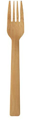 PAPSTAR 88030 - Tenedores de bambú Desechables (16,5 cm, 1000 Unidades)