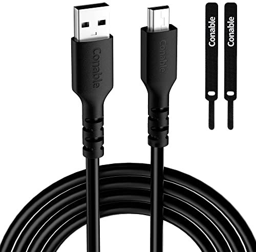 Mini USB Cable 8 Feet, USB 2.0 Type A to Mini B Cord Compatible PS3 Controller, MP3 Player, Digital Camera, Yeti Microphone and More with 2 Cable Ties- 8 ft