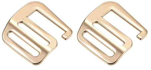 sourcing map Metall Schnallen Gurtband G-Haken Schiebeschnalle Verstellbare Schnallen für DIY Handgemachte Rucksack Taschen Gürtel