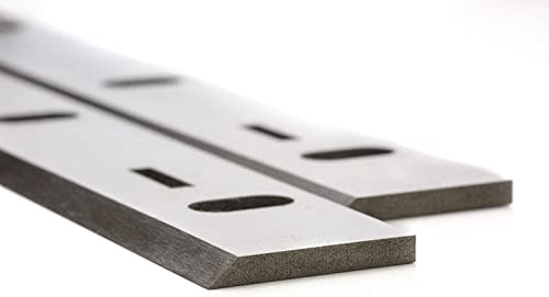 2 Stück Hobelmesser passend für Zipper ZI-HB204 - Länge x Breite x Stärke/Dicke: 210x22x1,8mm