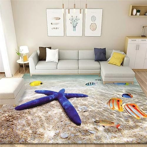 RUGMRZ Outdoor Teppich Balkon Landschaftsdekoration Teppich auslegeware Room Decor kurzflor teppich50X80cm