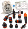 MaJoCompTec® CONNECT-30 Wohnmobil Wasserfilter Set | Caravan Wasser Einfüllstutzen Tankdeckel Zubehör | Schlauchverbinder kompatibel mit Gardena (Anschluss-Set ECO mit Filter)