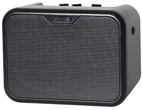 ZHCHAO Mini amplificatore for chitarra elettrica portatile altoparlante 10 Watt Amp OD/pulito doppio canale con adattatore di alimentazione