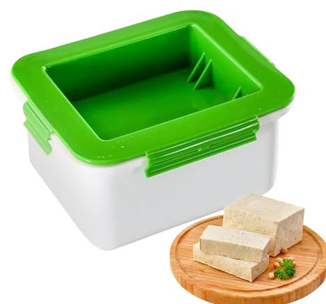 -máquina de prensado - Bandeja de goteo, escurridor de bloques | Prensa de alimentos veganos, empanadora, prensa con bandeja de goteo, escurridor de alimentos, apto para lavavajillas para viajes,