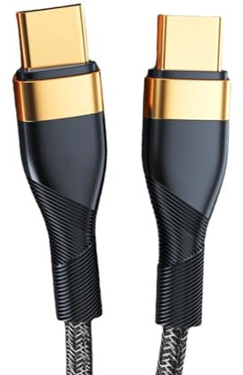 Cavo da USB C a USB C, da USB C a USB C - Cavo lungo da tipo C a tipo C | Cavo da USB C a USB C di alta qualità per telefoni, cavo di ricarica rapida per computer, cavo di tipo C per caricabatterie pe