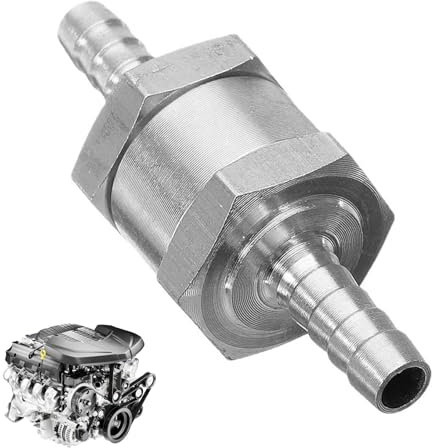 Combustibles de válvula de retención antirretorno – Combustibles sin retorno 6/8/10/12 vías válvula de retención - Aleación de aluminio antirretorno para automóviles, barcos, combustibles, barcos