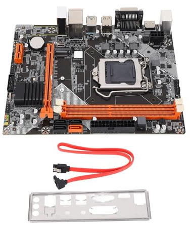 Carte Mère Ordinateur Haute Performance DDR3 LGA 1151 Connectivité Améliorée Ports USB Ethernet Gigabit Mise À Niveau PC Compacte B75M VH M ATX