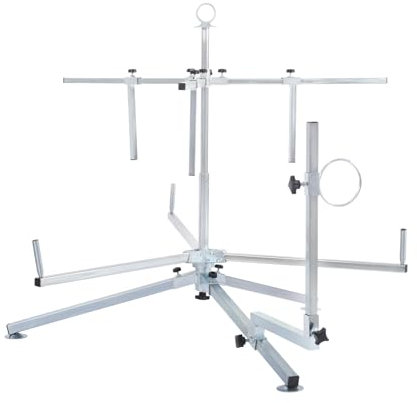 Rohrhaspel Abroller für Fußbodenheizungsrohr Max. 200kg Rolle Rohr 600m Aufwickler für Kabel Aufroller für Rohr PEX PERT AL/PEX des Fußbodenheizung mit Tasche