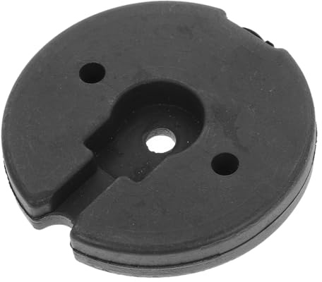 Housoutil Base Lestée En Plastique, Disque De Contrepoids En Fer Pour Lampadaire Et Lampe De Bureau Support Stable Et Robuste Pour Remplacement Et Bricolage