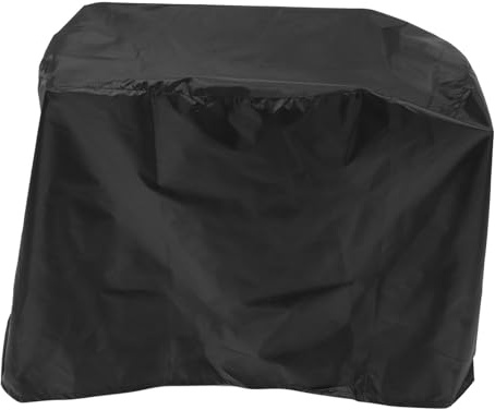 BESPORTBLE Funda para Barbacoa Redonda De Cubierta Negra para Uso Exterior Protege Intemperie y Polvo