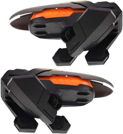 TOKIDNY Controller di Gioco Mobile Six Finger con Grilletti Fisici Ergonomici per Smartphone e Tablet Risposta Veloce e Compatibilità Ampia per Gaming Online e Feste