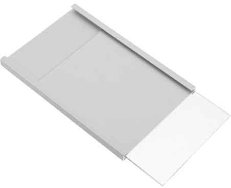 jojofuny Porte-étiquette en Alliage D’aluminium 8x12 Cm Adhésif et Suspendu, Plaque Nominative Métallique pour Bureau, Identification Professionnelle des Postes, pour Espaces de Travail