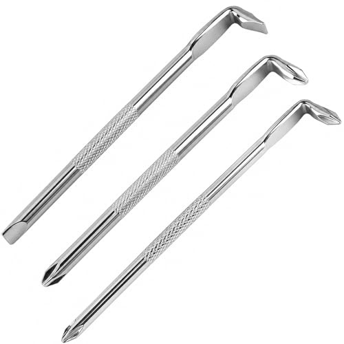 3-Piece Offset Screwdriver Set,120 Mm Right Angle Screwdriver with Phillips Slotted 90 Degree Flexible Flat Head,Angled Screwdrivers,Offset Screwdrivers,for Tight Space Operation (Silver)