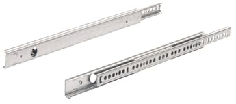 Kugelauszug KA 270, Nutmontage, Abmessungen (H x B) 27 x 10 mm, 350 - 550 mm_Artikel _ 25156