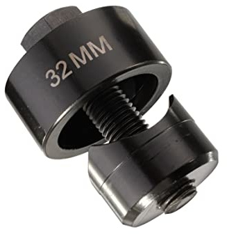 CFH Schraublochstanze Ø 32 mm SL 786 – Gratfreies Stanzen von Stahl-, Kupfer- & Aluminiumblech, mit 3-Punkt-Anschnitt, ideal für schwer zugängliche Bereiche wie Spülen & Schaltschränke