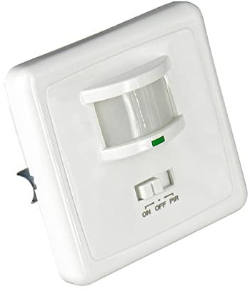 7H SEVENON Home - Interruptor Inteligente con Sensor Infrarrojo de Movimiento y Sensor Crepuscular, Plástico ABS, Interior, 3680W, Ángulo Apertura 160º, 220-240 Vac, 50 Hz, 3/2000 luxes, IP20, Blanco