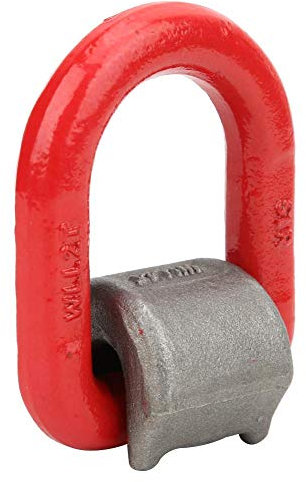 Manille à Anneaux en D Rouge Acier Allié G80 Forgé à Haute Résistance Manilles à Anneaux de Levage Accessoires de Levage Gréage(2T)
